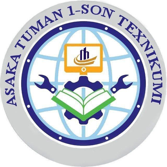 Asaka tuman 1-son texnikumi Logo